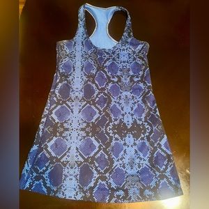 Small lululemon snake print racerback tank